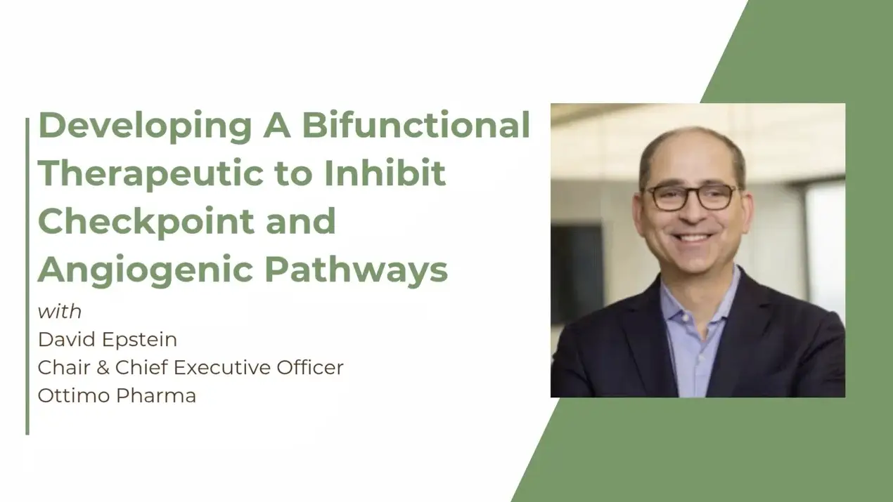 Developing a Bifunctional Therapeutic to Inhibit Checkpoint and Angiogenic Pathways